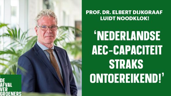 Prof. dr. Elbert Dijkgraaf luidt noodklok: ‘Nederlandse AEC-capaciteit straks ontoereikend!’