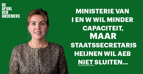 IenW wil minder capaciteit, maar…staatssecretaris wil AEB níet sluiten!