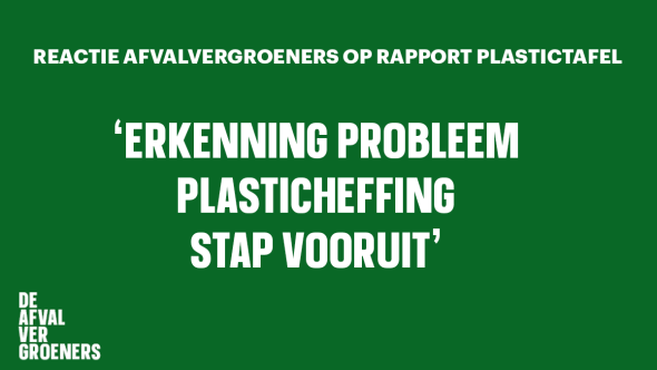 Afvalbranche: Erkenning probleem plasticheffing stap vooruit